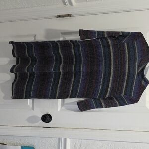 Emma & Michele Multicolor Striped Dress